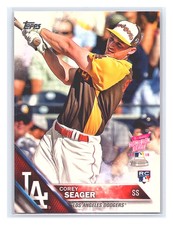 2016 Topps Update HR Derby #US205 Corey Seager (RC) Rookie Los Angeles Dodgers