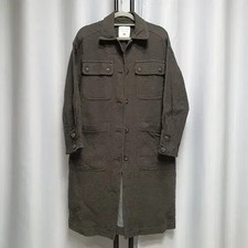 Sunday Island Pocket Long Trench Jacket Official