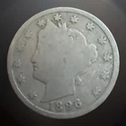 Photo of a 1896-P Liberty Nickel from an eBay listing that sold on Jul 3, 2026