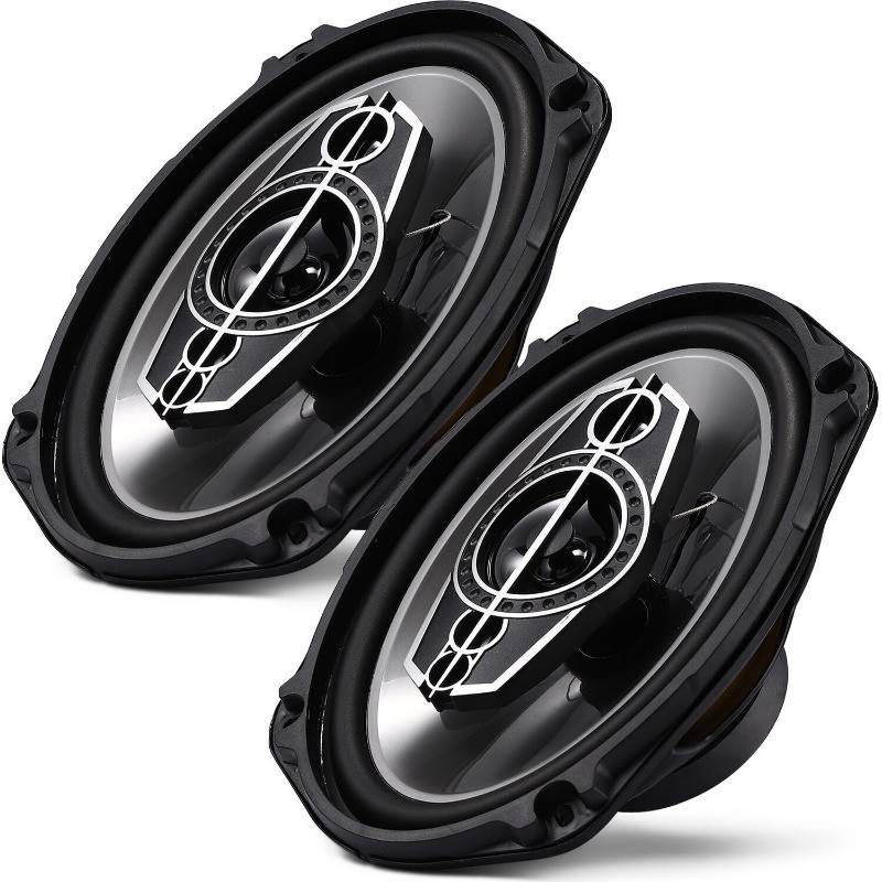 2X 6x9/6/5 In 4/5-Way  Car Hi-Fi Audio Stereo Coaxial Speaker Full Range Audio