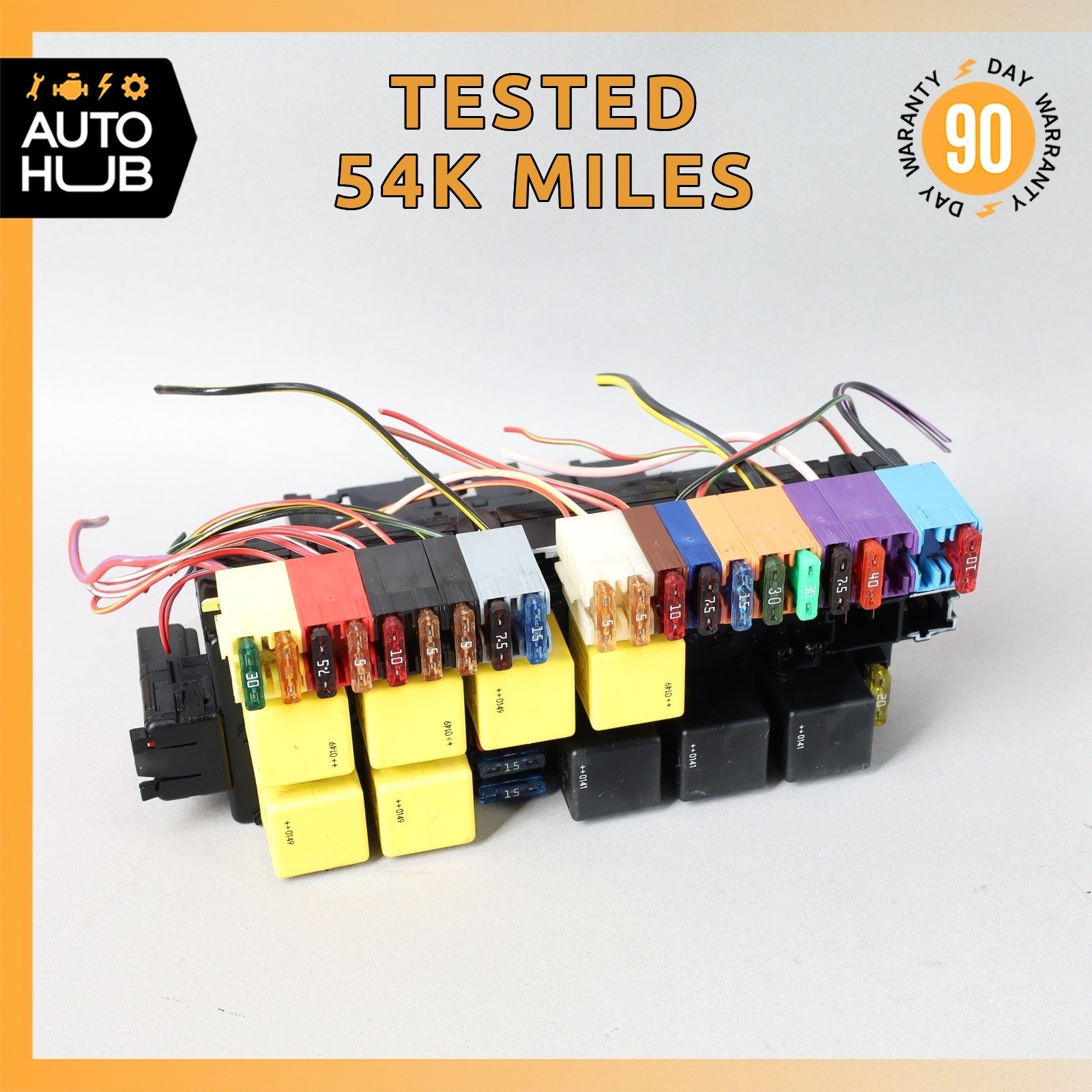 03-12 Mercedes R230 SL500 SL55 AMG Front Left SAM Fuse Box Control Module OEM