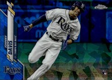 2020 Topps Chrome Update Sapphire Edition Johnny Davis #U-189 Tampa Bay Rays 24L