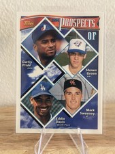 1994 Topps - Prospects Shawn Green, Mark Sweeney, Curtis Pride #237 (RC)