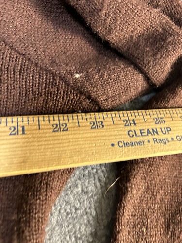 Felpa vintage anni 80/90 Sears acrilico marrone taglia donna M boxy fit accogliente - Foto 5 di 5