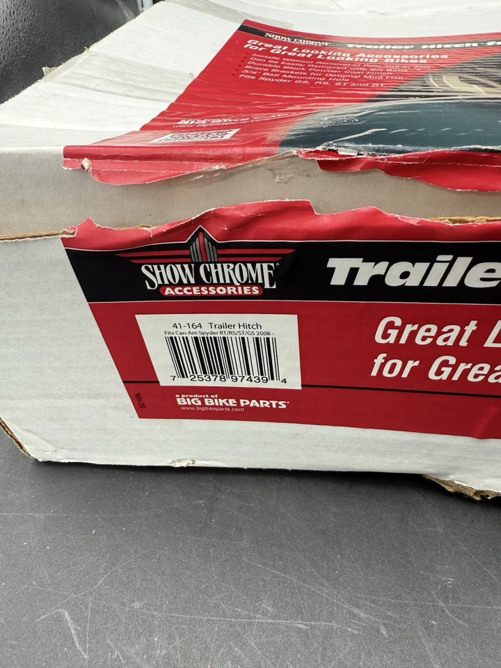 Show cromo 41-164 remolque enganche Can-Am Spyder RT/ST/GS 2008-2014 Foto 3 de 4