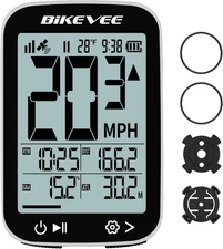 Bike Speedometer GPS Wireless Cycling Computer – Auto Start/Stop, Auto Backlight