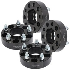 4PCS 5x4.5 1.5" Spacers 1/2 Stud 70.5mm Forged Hub Centric 5Lug Fit CrownVic