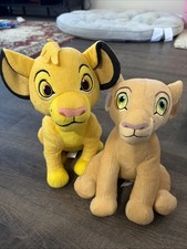 Disney The Lion King Simba  Nala Plush Stuffed Animals Set by Just Play 8  