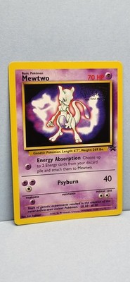 1999 Pokémon Basic Mewtwo Movie Promo Card #3 excellent 