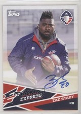 2019 Topps Alliance of American Football Auto Zac Stacy #AU-ZST Auto 1h1