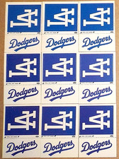 1982 FLEER LOS ANGELES DODGERS LA Cap Dodgers Jersey Logo / ALL-STAR GAME Puzzle