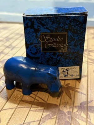 STUDIO COLLECTION Metropolitan Museum of Art: WILLIAM THE BLUE HIPPO Veronese Egyptian Figurine