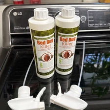 2 EcoRaider Bed Bug Killer Plant Extract Based 16 fl oz Child/Pet Safe Cedar