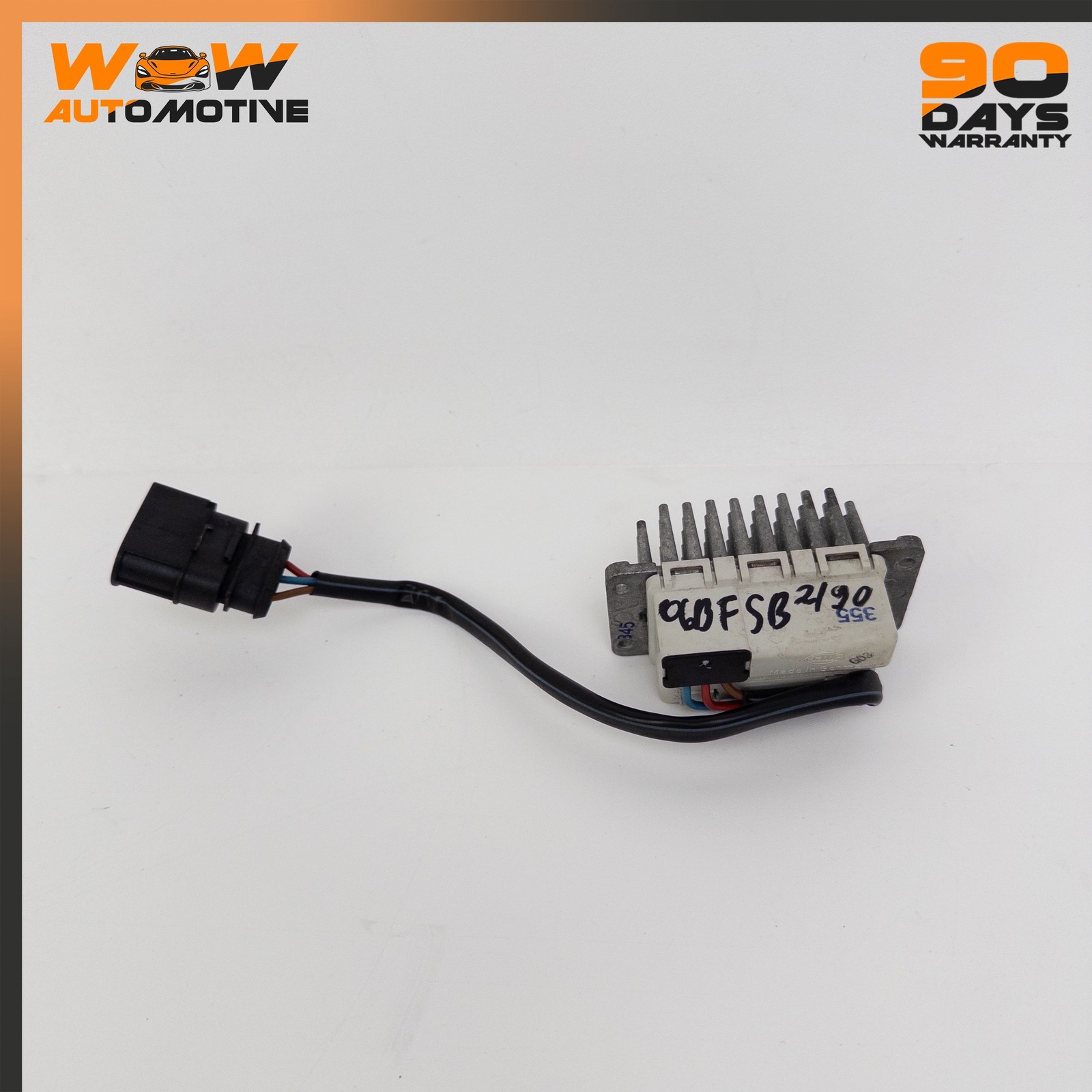 04-13 BENTLEY CONTINENTAL FLYING SPUR GT AC HEATER BLOWER FAN RESISTOR OEM