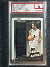 Jonathan Kuminga 2021 Panini Chronicles Absolute DP RC Tools of Trade MEM Triple