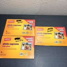 Staples Photo Supreme High Gloss Photo Paper ...