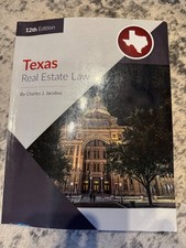 Texas Real Estate Law, 12th Edition, By Charl...