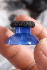 Pair of Analog Thumbstick Caps XBOX Series X Controller Blue Clear Thumb grips