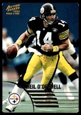 1995 Action Packed Rookies/Stars Neil O'Donnell Pittsburgh Steelers #5 16331