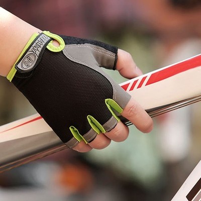 Handschuhe Rennen Wandern Reiten Sport Atmungsaktiv Fitness Halbfinger