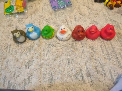 Rubber Duck Lot Of 7 Interesting Characters Kids Jeep Lovers