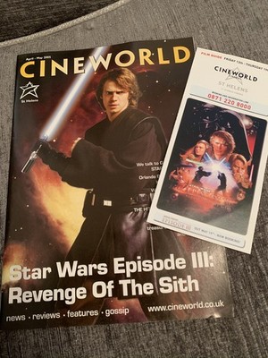 Cineworld Magazin Star Wars Episode III: Plus Listing Guide von 2005 - 2 Artikel