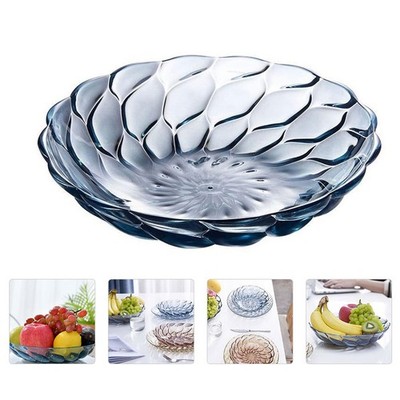 1pc Delicate Fruit Bowl Snack Teller Fruchtablett Blütenblattmodellierschale