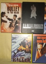 John Woo DVD Sammlung Harte Ziele Hard Boiled Chow Yun Fat Van Damme Tony Leung