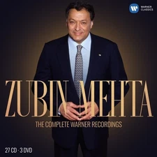 Zubin Mehta - The Complete Warner Recordings [New CD] With DVD, Boxed Set