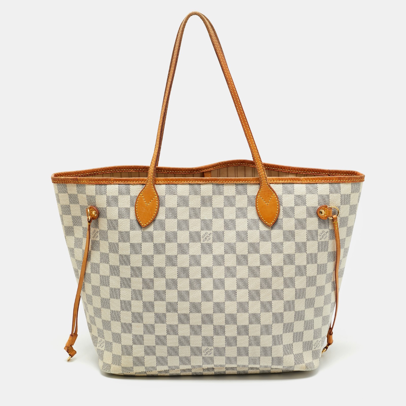 Louis Vuitton Damier Azur Neverfull MM Tote in Canvas