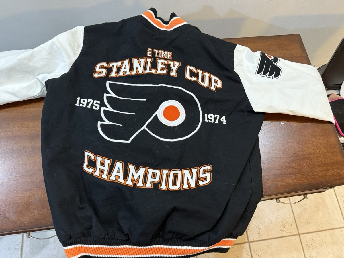 Philadelphia Flyers NHL G-III Carl Banks 2 Time Champions Vintage