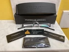 PORSCHE DESIGN READING GLASSES NIB/UNUSED! P'8811 GUNMETAL WITH 2.0 POWER LENES.