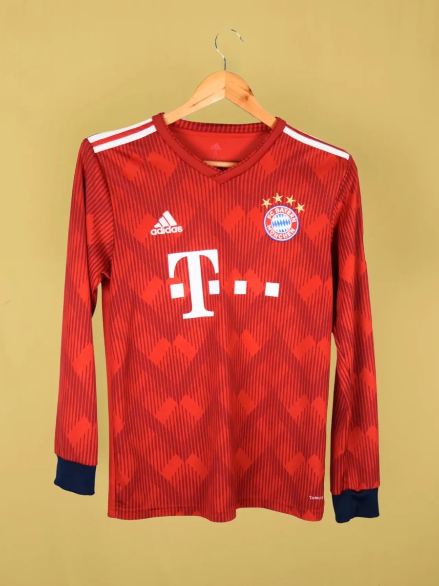 AUTHENTIC 2018 Bayern Munich James Rodriguez #11 – Vintage Soccer