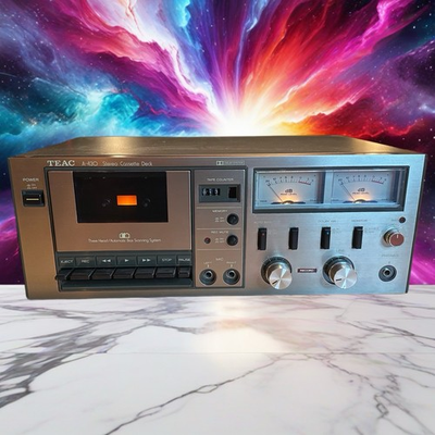 #ad TEAC A 430 VINTAGE STEREO CASSETTE DECK 2 HEAD SERVICED CLEANED TESTED C $349.99