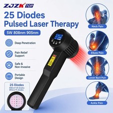 808nm 905nm 5W Cold Laser Therapy for Neuropathy Sciatica Nerve Pain Relief