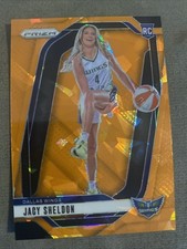 2024 Panini Prizm WNBA - #141 JACY SHELDON ORANGE ICE VARIATION (RC) - WINGS