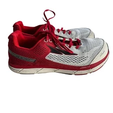 Altra Instinct 4 Mens Trail Running Shoes Red Foot Shape Zero Drop Athlete Sz 10