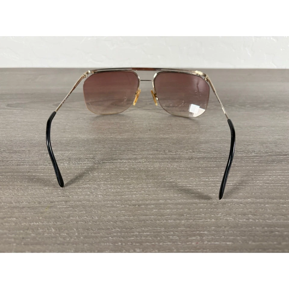 Винтажные оправы Neostyle — сделано в Германии — золотая оправа — градиентные коричневые линзы - Изображение 4 из 4