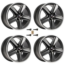 Ford Mach 1 Wheels 19 X 9.510 W Dark Tarnished Aluminum Mustang 2015-2023