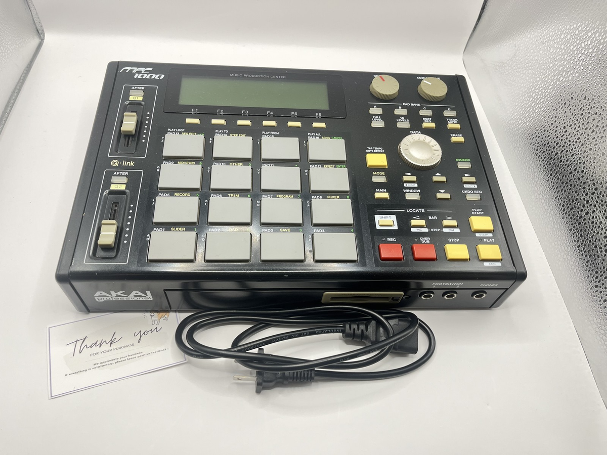Used] Sampler AKAI MPC1000 128MB with JJ OS Installed
