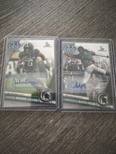 2023 Bowman U Chrome Antonio Gates Jr & Jalen Berger Autos