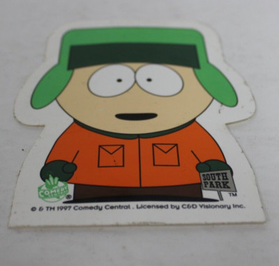 KYLE BROFLOVSKI SOUTH PARK VINTAGE STICKER 1997 COMEDY CENTRAL CA39 | eBay