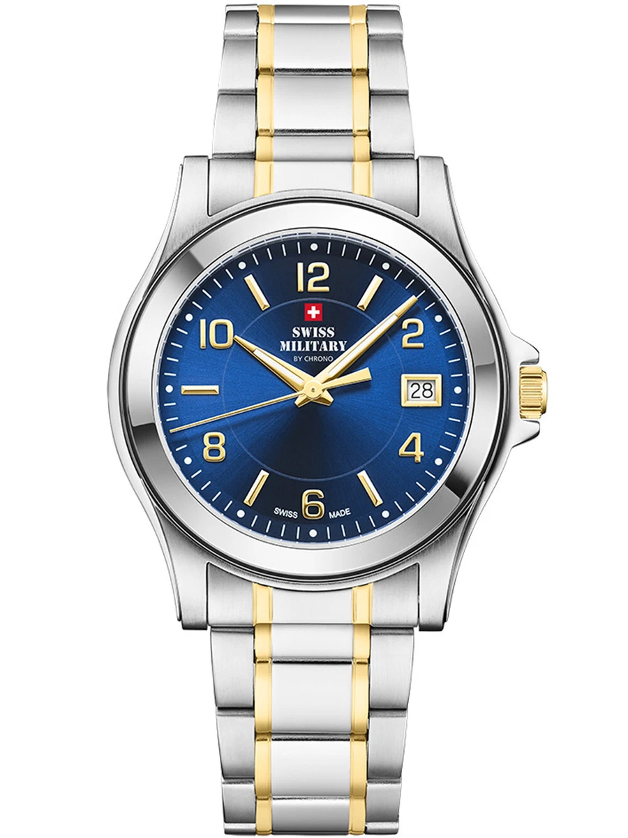 Swiss Military SM34002.27 Reloj Hombre 39mm 5ATM eBay