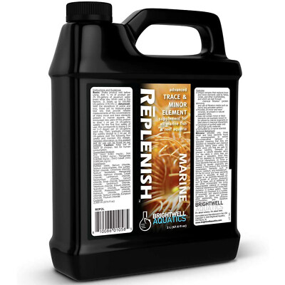 Brightwell Aquatics Replenish 2 Liters Marine Aquarium Trace & Minor Elements