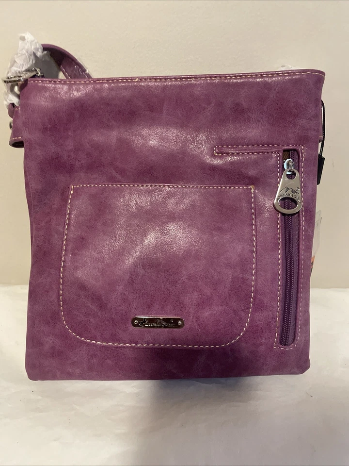 Nueva Cartera de Mano Montana West Bling Bordada Calavera de Azúcar. Foto 4 de 4