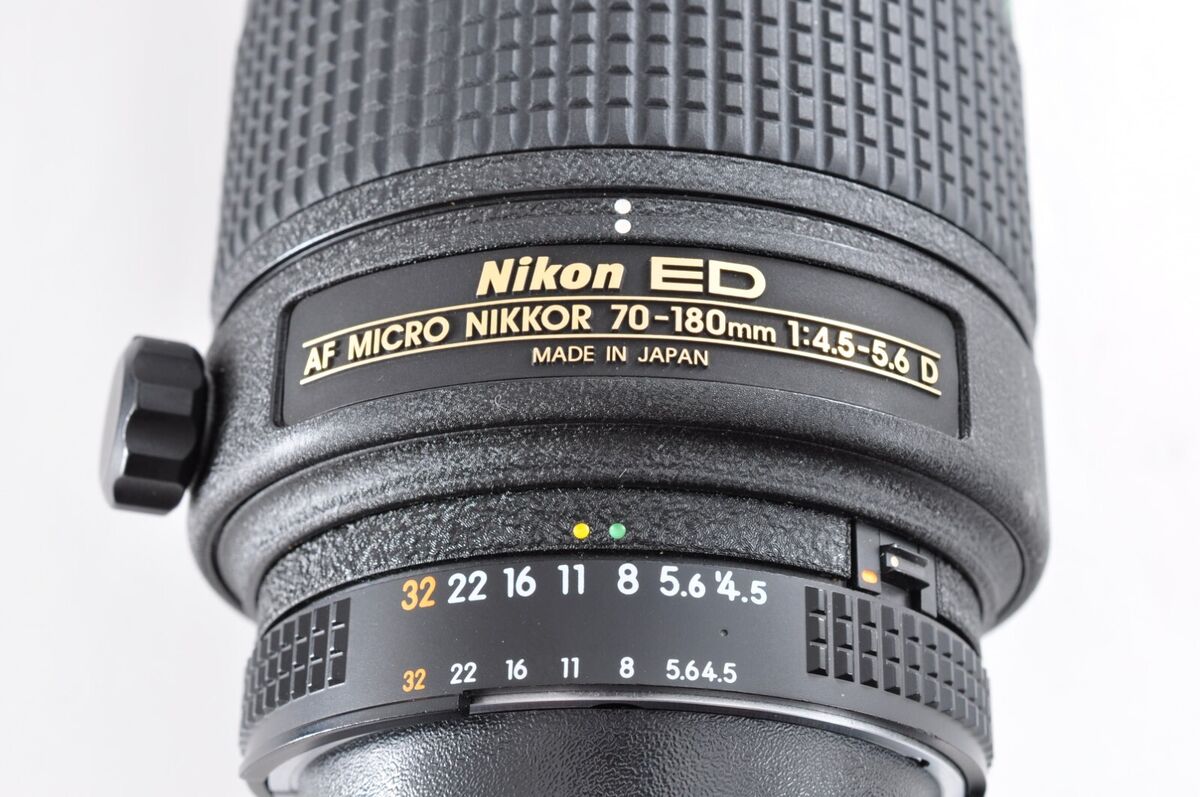 Nikon AF Micro NIKKOR 70-180mm f/4.5-5.6 D ED Zoom Lens from Nikon AF Micro NIKKOR 70-180mm f/4.5-5.6 D ED Zoom Lens from