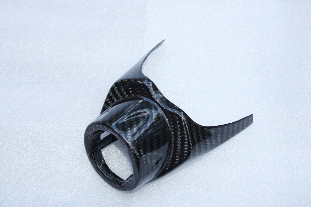 Contour de clé en carbone BMW R Nine T accessoire prestige finition brillante 100% pur