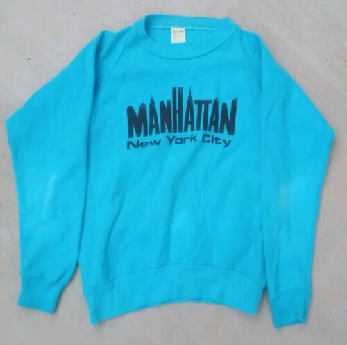 Vintage 80's Made In The USA Manhattan New York C… - image 1