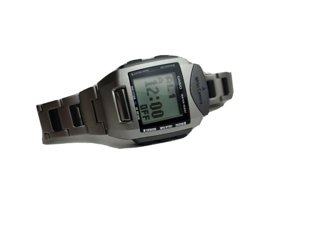 Vintage Casio Wqv 1 22 Camera Digital Watch Battery Jb3 For Sale Online Ebay