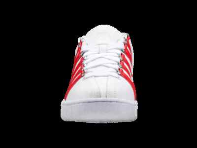 K-SWISS CLASSIC LX MEN'S WHITE / RED 07161- 119-M | eBay